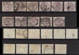 Grossbritannien Great Britain 11x Mi# 75 Gest M€ 99,- - Used Stamps