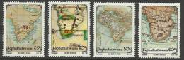 Bophutatswana Scott # 266 - 269 MNH VF Early Maps Of Africa    (M58) - Bophuthatswana