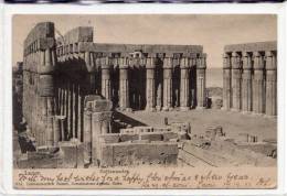 Luxor - Collonnades 1902 - Louxor