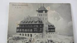 AK Neues Jeschkenhaus Im Bau Aus Dem Jahr 1907 - AK Mit Vermerk: 3.9.1908 - Böhmen Und Mähren