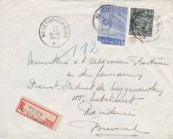 768+771 Op Brief Aangetekend Met Stempel HEYST-OP-DEN-BERG (VK) - 1948 Esportazione