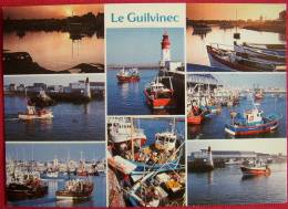 Dep 29 , Cpm LE GUILVINEC , 8 Vues , Le Pays Bigoudin , Le Port De Peche - Guilvinec