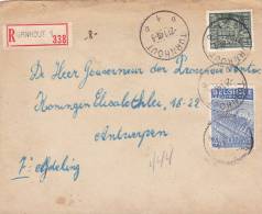 768+771 Op Brief Aangetekend Met Stempel TURNHOUT (VK) - 1948 Exportación