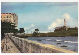 AMERICA BRAZIL SALVADOR DE BAHIA LIGHTHOUSE BAR OLD POSTCARD - Salvador De Bahia