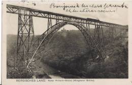 BERGISCHEN LAND, Kaiser Wilheim Brücke - Bergisch Gladbach