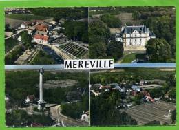 MEREVILLE 1965 VUES AERIENNES CARTE EN BON ETAT - Mereville