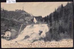 Vallorbe - Le Saut Du Day - Envoyé De Ballaigues En 1903 (10´440) - Ballaigues