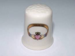 Dé à Coudre En Porcelaine - BAGUE- D15 - Fingerhüte