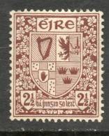 Ireland 1941 - 2½d Red-brown SG115 HM Cat £16 For MNH SG2020 1840-1970 Empire - See Details Below - Neufs