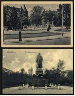 2 X Magdeburg  -  Bismarckdenkmal  ,  Kaiser-Wilhelm-Platz   -  Ansichtskarten Ca.1910   (1488) - Maagdenburg