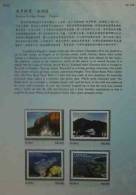 Folder 2010  Scenery Stamps - Penghu Pescadores Rock Geology Ocean Map Islet Map Whale - Inseln