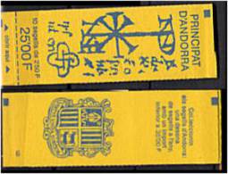 ANDORRE Francais 1991 - Armoirie Blason D Andorre - Carnet Neuf Et Scellé (Yvert C4 (10 X 409)) - Ungebraucht