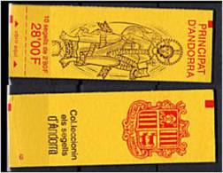 ANDORRE Francais 1993 - Armoirie Blason D Andorre - Carnet Neuf Et Encore Colle (Yvert C5 (10 X 435)) - Unused Stamps