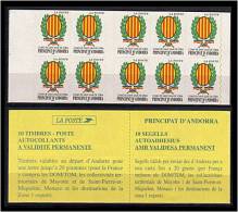ANDORRE Francais 2001 - Armoirie Blason St Julia De Loria - Carnet Neuf (Yvert C11 (2x5 542)) - Unused Stamps