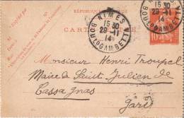 Cartes-lettres N° 5 - Nimes 29.11.1914 - Kaartbrieven