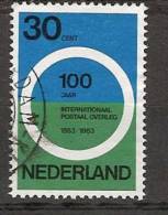 NVPH Nederland Netherlands Pays Bas Niederlande Holanda 791 Used ; 100 Jaar Internationaal Postaal Overleg 1963 - Used Stamps