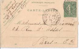 Cartes-lettres N° 22 - St Germain En Laye 03.03.1905 - Cartes-lettres