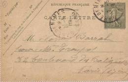 Cartes-lettres N° 24 - Nimes - Kartenbriefe