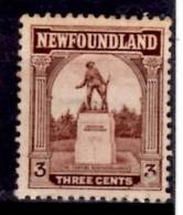 Newfoundland 1923 3 Cent War Memorial Issue #133 - 1908-1947