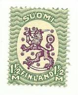 1928 - Finlandia 128 Ordinaria C2012 - Unused Stamps