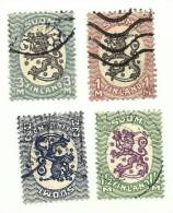 1928 - Finlandia 127/30 Ordinaria C2014 - Used Stamps