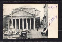 34365     Italia,     Roma  -   Pantheon,  VG  1904 - Panthéon