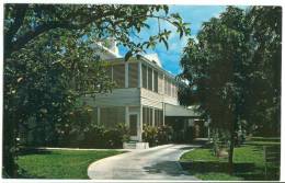 USA, The Little White House, Naval Station At Key West,  1983 Used Postcard [13069] - Key West & The Keys