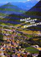 74 ST JEOIRE EN FAUCIGNY Alt 585m La Ville Et Le Massif Du Mont Blanc 4807m - Saint-Jeoire