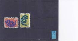 Belgie Postfris Frais Poste YT 1669-1670 - 1924-1960