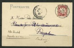 BAVIERE : N° 63 Sur Carte Postale D´AUGSBOURG - Lettres & Documents