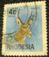 Rhodesia 1974 Reedbuck 4c - Used - Rhodesia (1964-1980)