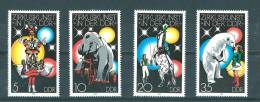 Allemagne - DDR : 2034/ 2037 **  Cirque - Circus