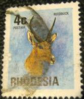 Rhodesia 1974 Reedbuck 4c - Used - Rhodésie (1964-1980)