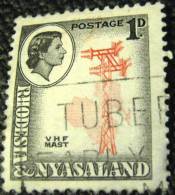 Rhodesia And Nyasaland 1959 VHF Mast 1d - Used - Rhodesia & Nyasaland (1954-1963)