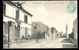 78 FRENEUSE / La Mairie Et La Rue Principale / - Freneuse