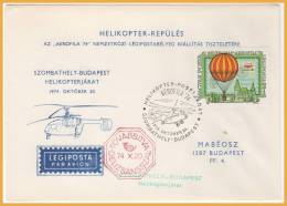 HELICOPTER - REPÜLES - SZOMBATHELY - BUDAPEST 20/10/1974 - Covers & Documents