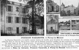 71 PARAY LE MONIAL - Pension Nazareth - Paray Le Monial