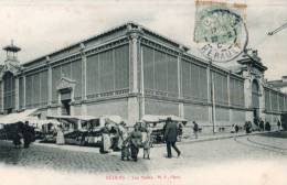 34...HERAULT.....BEZIERS.....LES HALLES................. ..ECRITE .. .. . . ‹(•¿• )› - Beziers