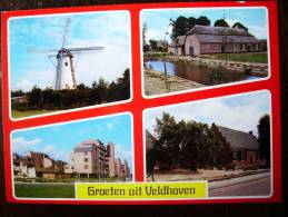 VELDHOVEN -  Verzonden 1985 - Groeten Uit - Molen - Moulin - Mill - Mühle - - Lot VO 3 - Otros & Sin Clasificación