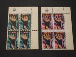 ONU-GINEVRA - 1975 NAMIBIE 2 Valori, In Quartine - NUOVI(++) - Unused Stamps