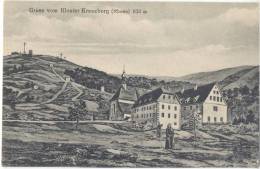Gruss Vom Kloster Kreuzberg Rhön Franziskaner Mönche Bischofsheim Ungelaufen - Bamberg