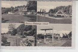 4434 OCHTRUP, Freibad Mehrbildkarte 1960 - Ochtrup