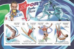 Burundi 2012 Postfris MNH Sports - Nuovi