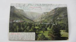 AK Thale A. Harz Eingang Ins Bodethal Vom 24.6.1905 Mit Zusatzstempel: Verkaufsstelle Hexentanzplatz - Thale