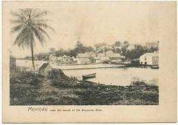 Monrovia Near The Mouth Of The Mesurado River Undivided Back - Liberia