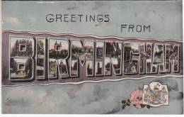 GREETINGS FROM BIRMINGHAM (1907) - Birmingham