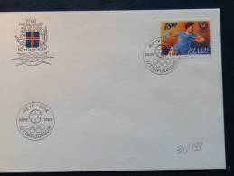 31/833   FDC   ISLANDE - Balonmano