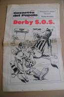 PBK/41 Spec.N.GAZZETTA Del POPOLO 1978-derby TORINO-JUVENTUS/vignetta Umoristica Di Leo Alessio Cimpellin/CALCIO - Sports