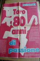 PBK/42 TORINO CALCIO - TORO 80 ANNI DI PASSIONE Suppl. Tutto Sport 1986 - Sports