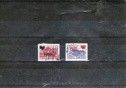1998 - Serie Courante / Hotels Et Auberges  Mi No 5323/5324 Et Yv No 4455/4456 - Used Stamps